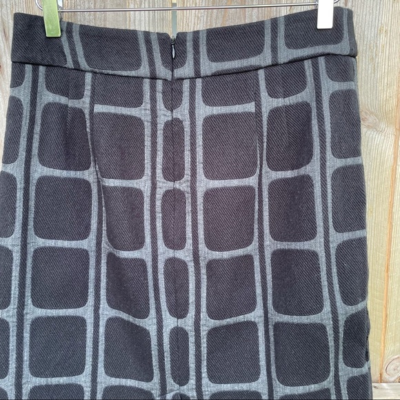 Trina Turk skirt lined USA made size 4 black - Picture 5 of 8